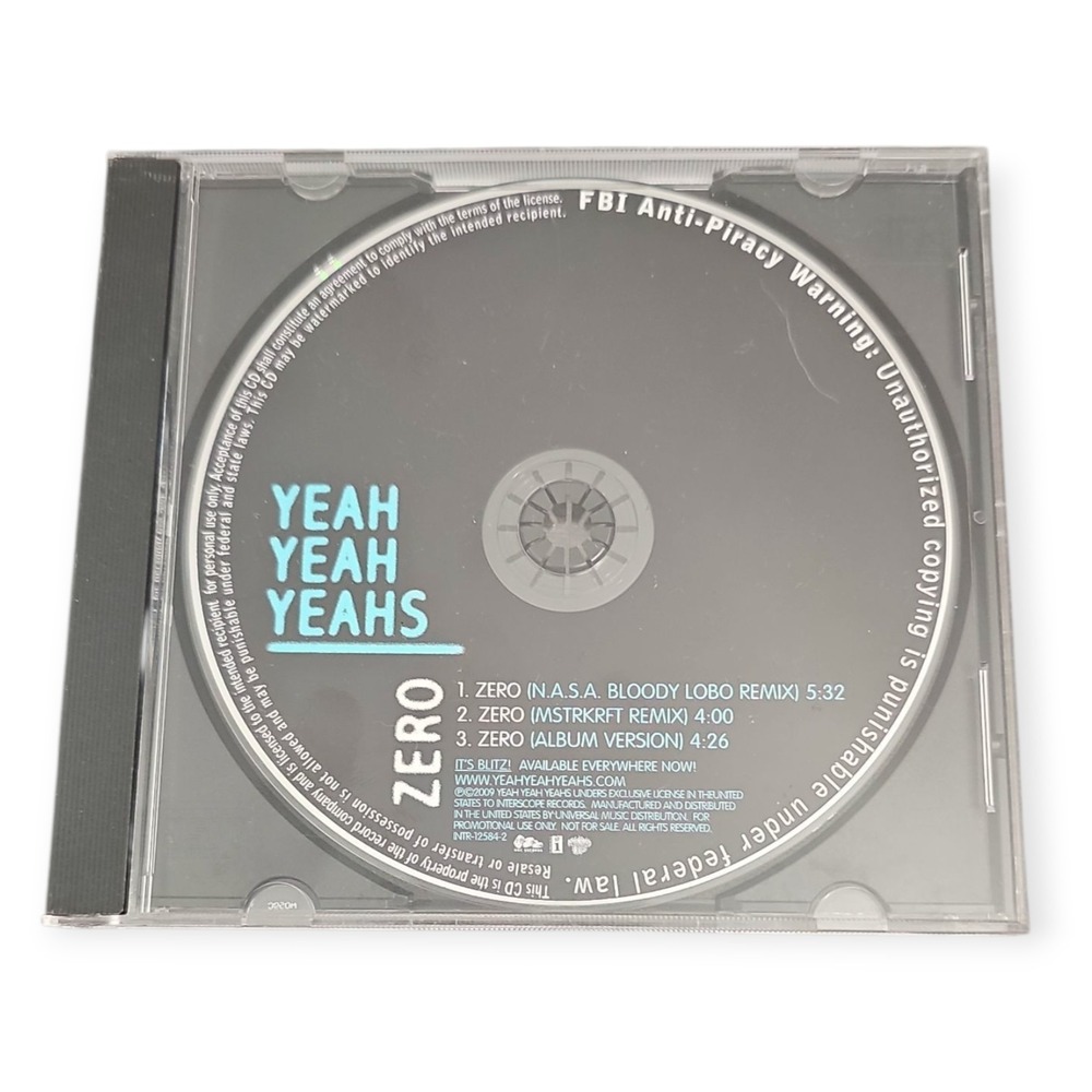 Yeah Yeah Yeahs – Zero [2009 Promotional CD‎ Single]